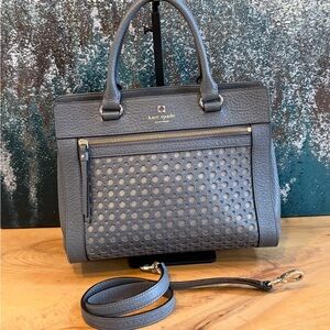 Kate Spade Perri Lane Romy Perforated Leather Satchel
In excellent condition!